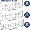 6 Pcs Pegboard Screwdriver Holders Organizer Pegboard Plier Holders Stainless Steel Peg Board Tool Utility Hooks Accessories Shelving Display