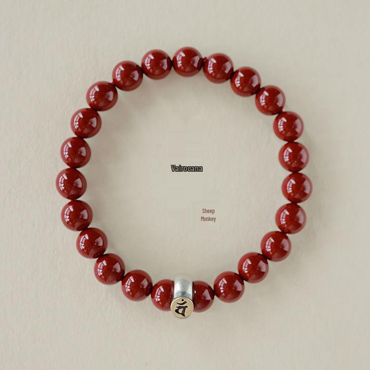 Zodiac Year Bracelet: Purple Gold Sand with Twelve Animal Signs & Zodiac Buddha - Gift for Men, Women, Couples