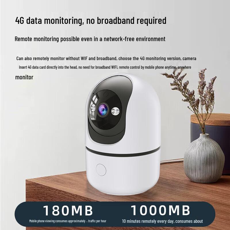 Zhongwo 5MP 4G Indoor PTZ Security Camera (CN version)