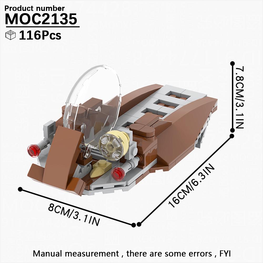 

MOOXI Межзвездные научно-фантастические фильмы Звездные войны Танк Поезд Транспортер DIY Диорама Набор строительных блоков для взрослых Детская игрушка MOC Кирпич
