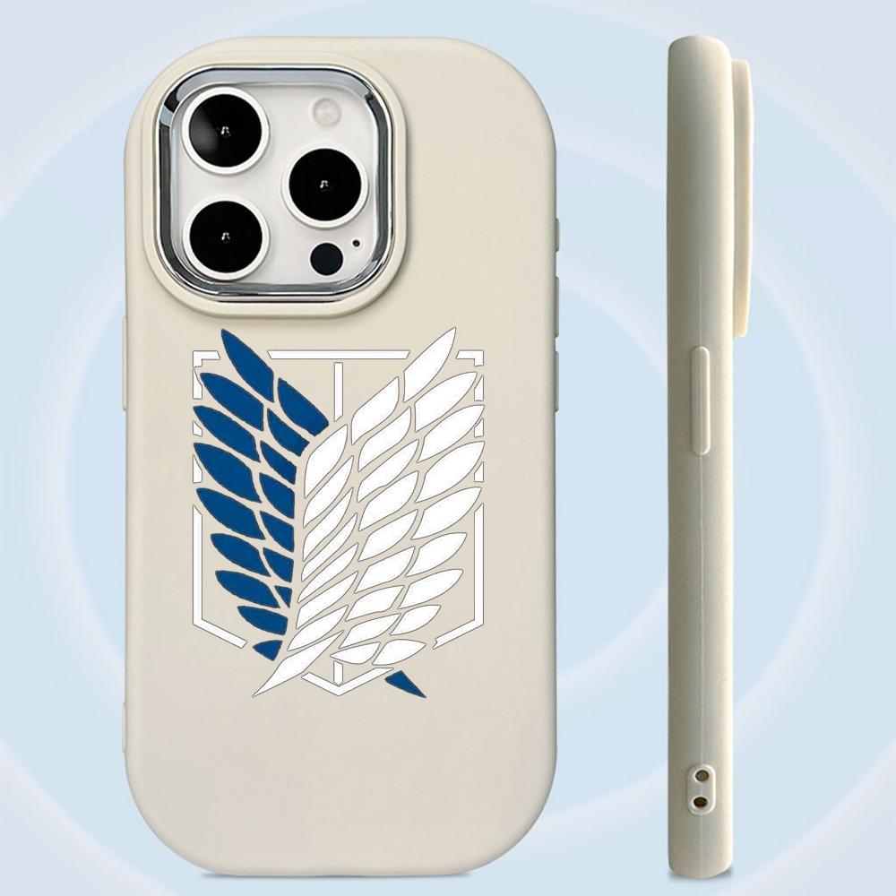 Ae83 Japanese Anime Attack On Titan art Phone Cases for Samsung A13 A32 A53 A04 A54 S24 Ultra Infinix Hot 40 Huawei Metal Camera Protective Back Cover