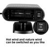 Car 12V Portable Electric Window Heater Heating Dryer   Fan Defroster Demister (Red)