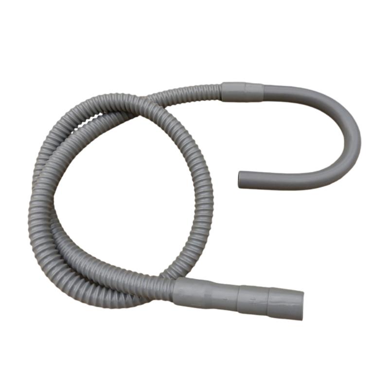 Multifuntional Long 1.83m Washing Machine Drainage Hose Reinforced Plastic Texture Suitable for Smooth Water Flows