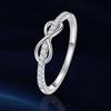 Luxury D Color Lab Grown Diamond Ladies Ring Fine Jewelry 925 Sterling Silver Women Moissanite Finger Ring