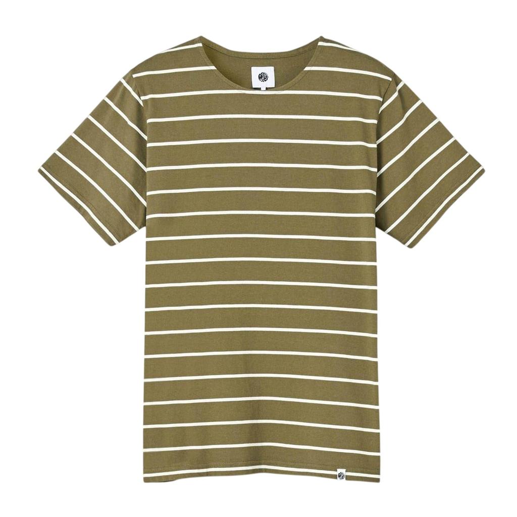 Pretty Green Mens Striped Regular T-Shirt