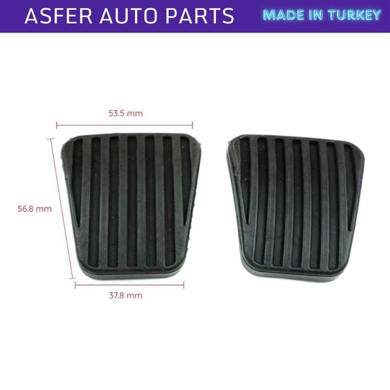 Rubber Pedal, 2 Pcs for Vectra A Astra F Corsa B OEM 560808 90105172