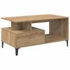 Artisan Oak Coffee Table 90 X 49 X 45 Cm Engineered Wood