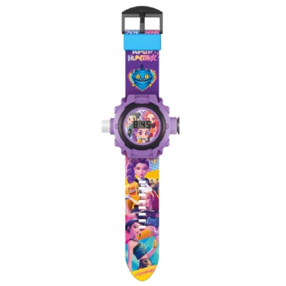 Anime KPop Demon Hunter peripheral Projection Watch 24 Images Children's Electronic Luminous Toy Christmas gifts for children