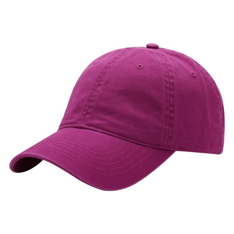 Washed premium baseball cap combed cotton women's deep top big brim cap trendy casual sunscreen hat