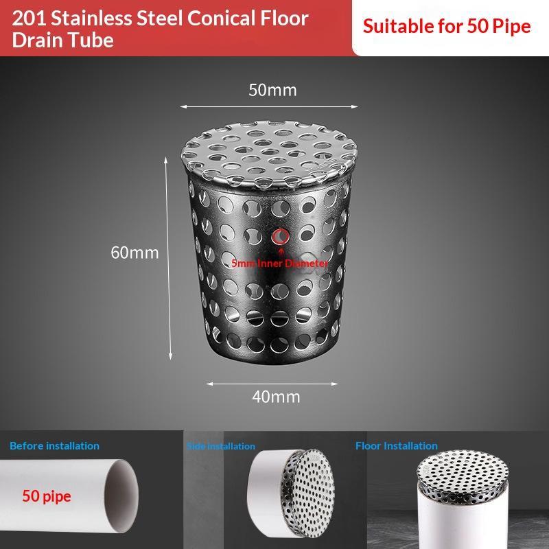Rooftop Floor Drain Cover Anti Rodent Anti Blocking Outer Filter Screen 1Pcs Weather Resistant for Outdoor Drainage