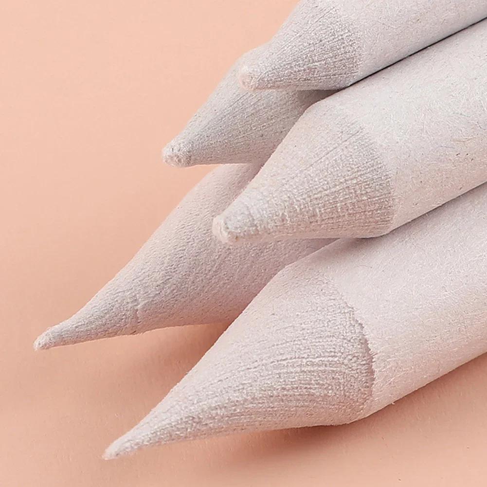 8/6Pcs Blending Smudge Stump Stick Tortillon Sketch Art White Drawing Charcoal Sketcking Tool Rice Paper Pen artist Supplies