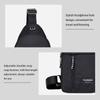 Men Outdoor Multipurpose Anti-theft Shoulder Sling Bag Crossbody Bag with Earphone Hole Chest Pack