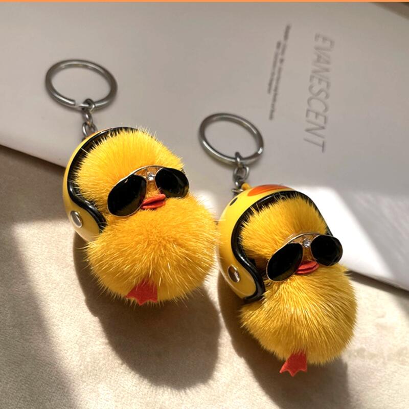 Pilot Mink Duck Keychain that resembles your favorite idol who went to a concert