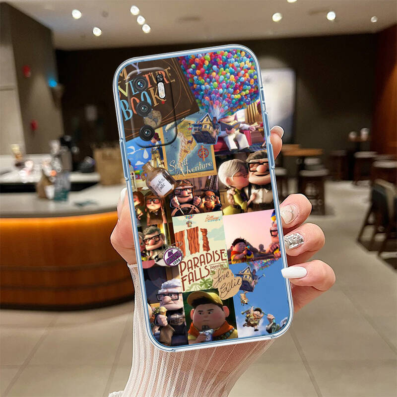 Disney Movie Up Phone Case for Motorola Edge 20 30 S30 40 50 Fusion Lite Plus Pro Ultra Neo One Action Zoom Hyper Power Macro Vision