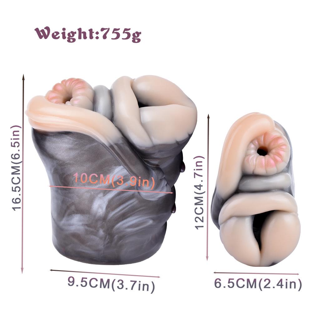 GEEBA6189-6195 Mythical Beast Male Masturbator: Animal-Shaped Soft Silicone Cup