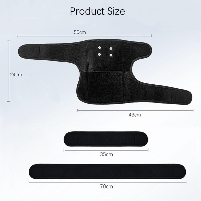 3-In-1 Knee Massager Joint Pain Relief Vibration Massage Therapy Equipment Portable Shoulder Heating Massaging Machine