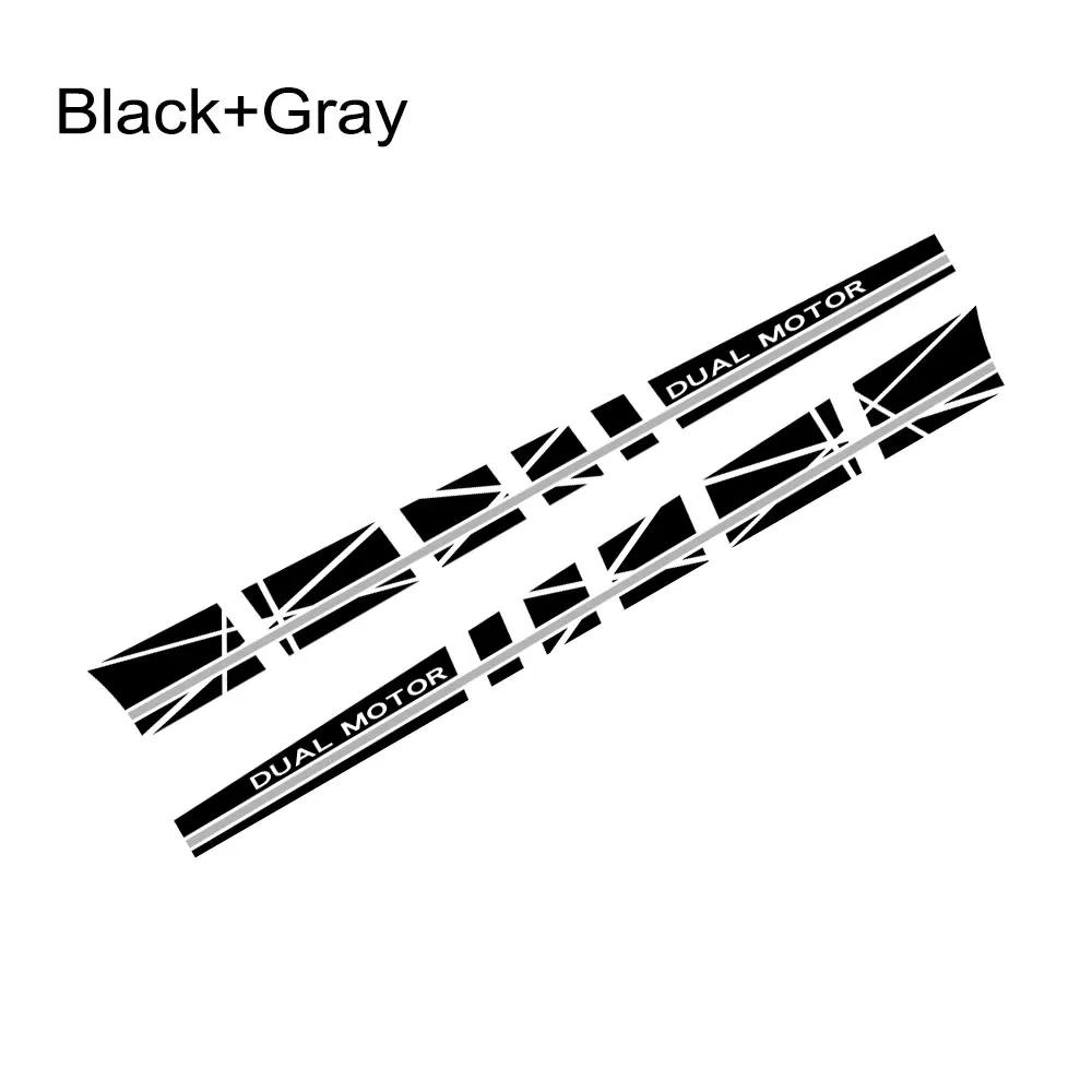 For Tesla Model Y Car Door Side Stickers PVC Decals Decoration Decal Waterproof Vinyl Film Auto Exterior Styling Car Accessories