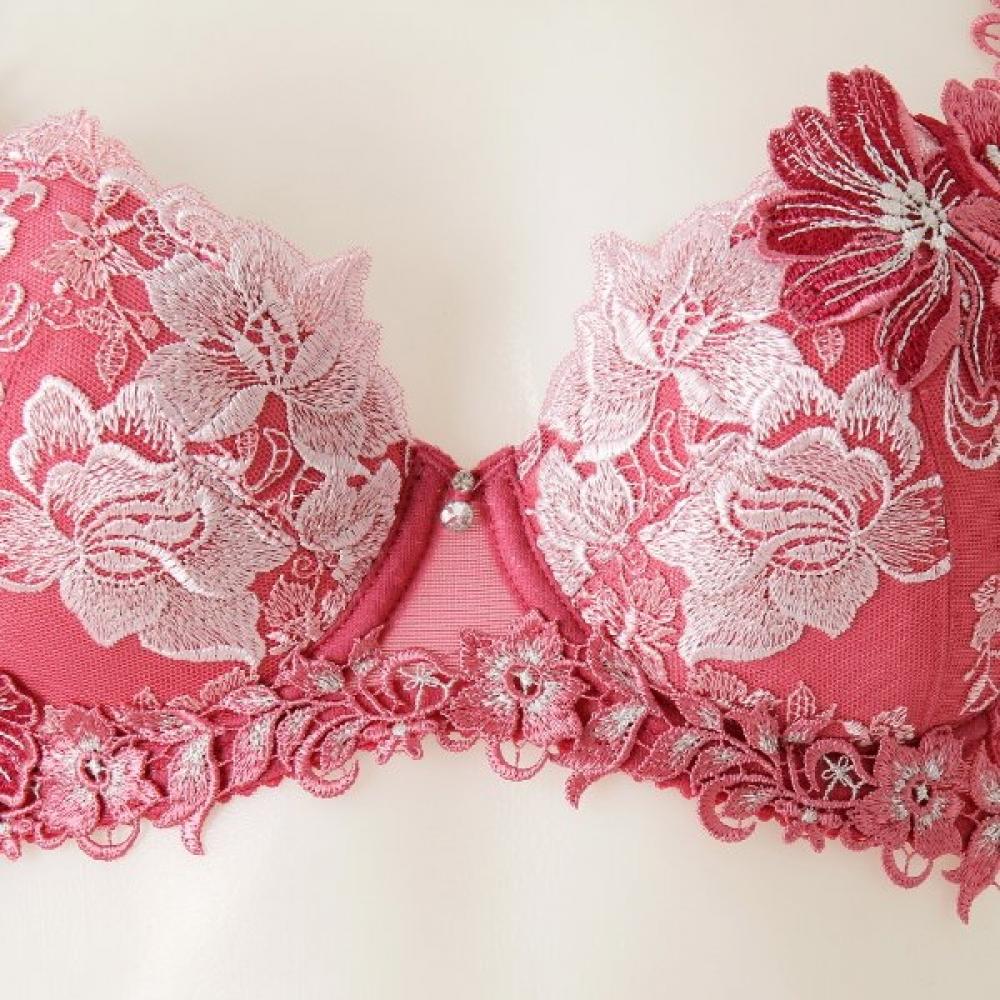 Wacoal Bra Embroidered Flower Motif Dbr0467b