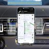 Car Mobile Phone Bracket Three-Axis Linkage Double Sensor Automatic Opening and Closing Luminous Wireless Charger Car Phone Holder