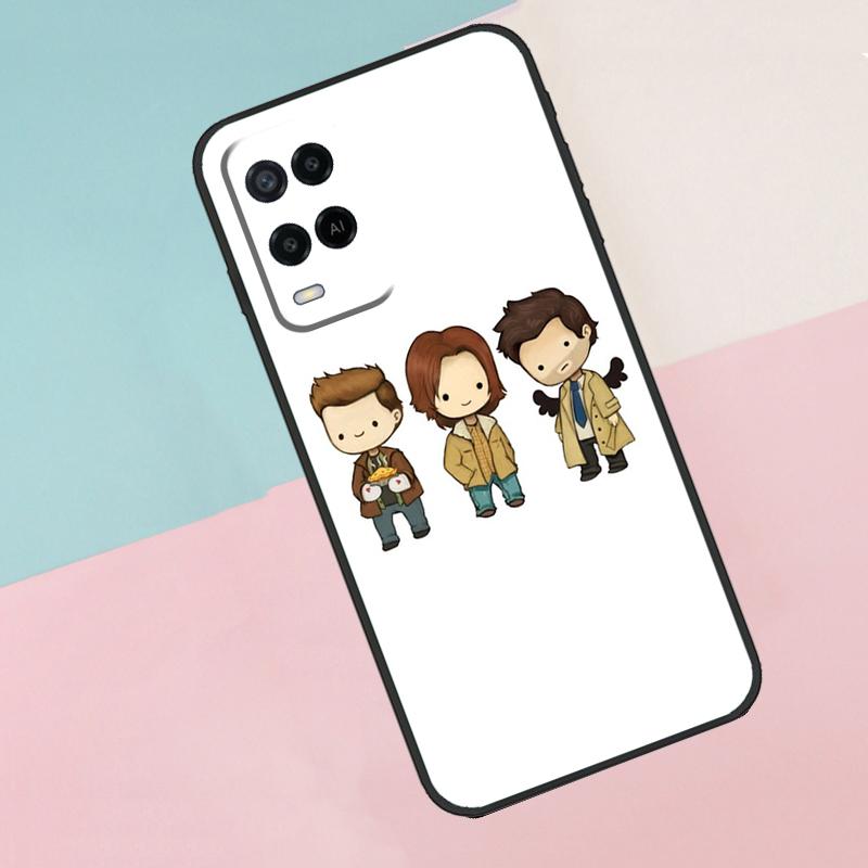 Supernatural For Oppo A18 A38 A78 A98 A96 A58 A17 A77 A80 A40 A60 A16 A76 A74 A94 A54 A15 A57S Phone Case