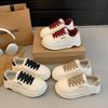 Zhao Ruth's same little white shoes for women's 2025 spring and summer new thick-soled versatile women's shoes increase the height of popular sports