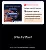 Li Sen 2025 Car Phone Holder: Anti-Shake Air Vent Bracket for Navigation
