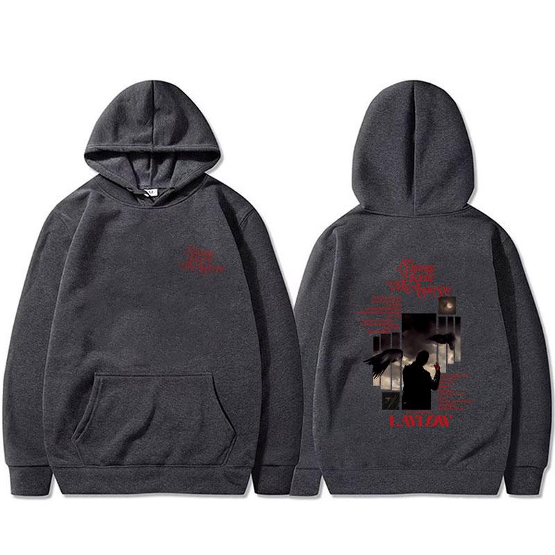 Rapper Laylow L'etrange Histoire De Mr.anderson Men's hoodie Hip Hop Pop Music Men's Casual Retro hoodie