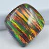 Natural Opal Cabochon Cut 13.60 Ct Multi-Color CERTIFIED Loose Gemstone