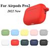 New For -pods- Silicone Cover Case Skin Bluetooth Earphone Cases Pods- Protective Accessories