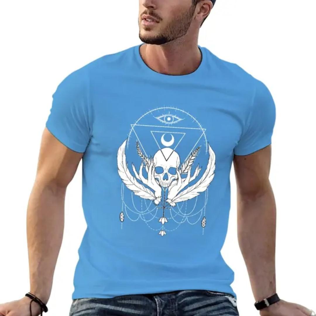 Летняя футболка с 3d принтом Летние топы Аниме Мужские негабаритные футболки Футболка — фото 10