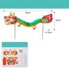 Paper Dragon Dance Props Diy Material Set Honeycomb Paper Horse Dance Props Cartoon Pattern Handmade Paper Crafts New Year Eve