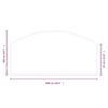 Fireplace Glass Plate Transparent 100 x 50 cm Glass
