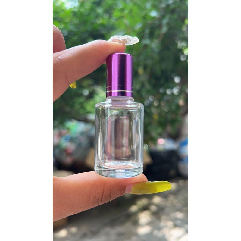 Factory Direct Sales 15ml Transparent Glass Jar Essence Sample Box Skin Care Cosmetic Subpackaging Empty Bottle
