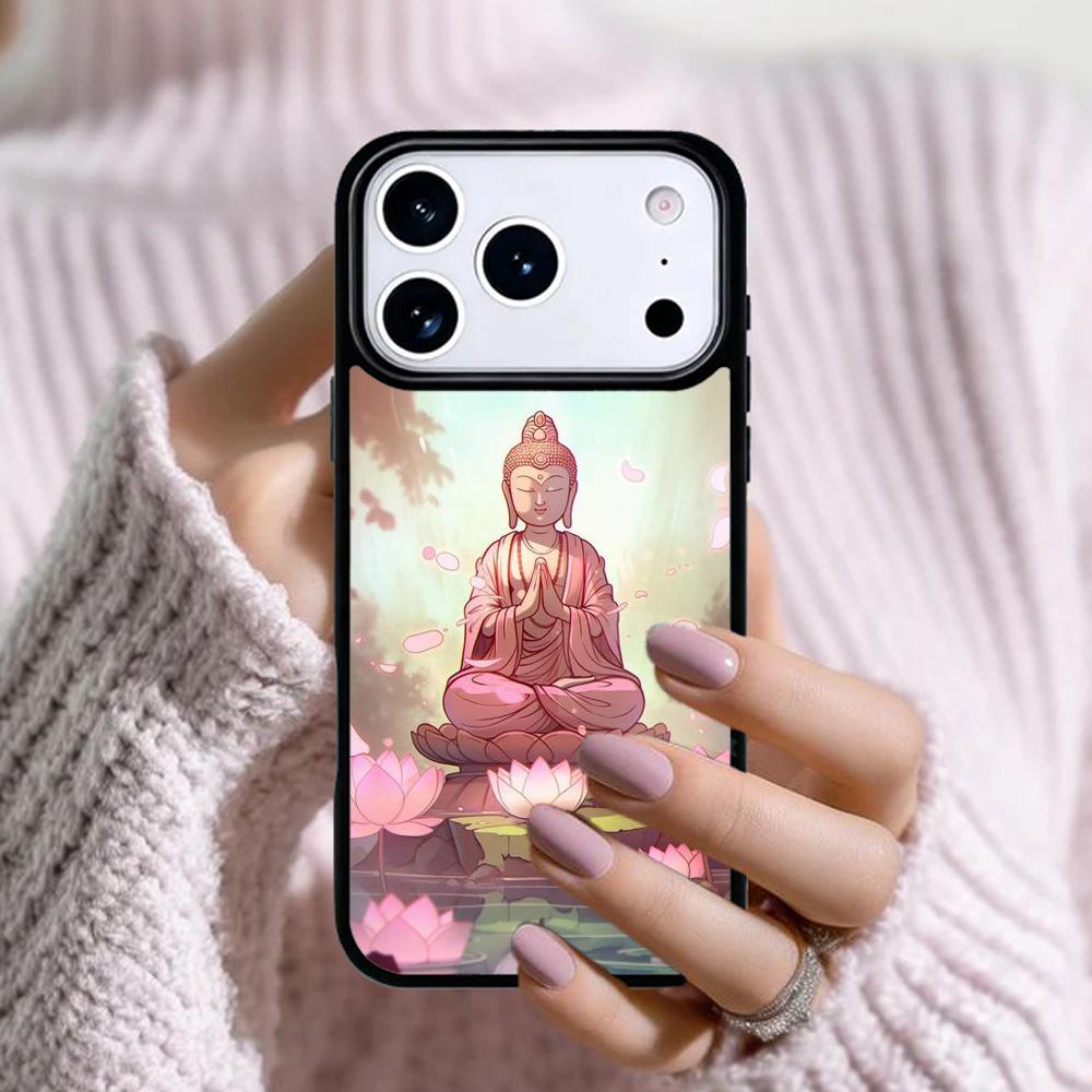 Buddha Handyhülle Für Apple iPhone 17 Air 16E 15 14 Plus 13 12 11 Pro Max Mini Funda Cover