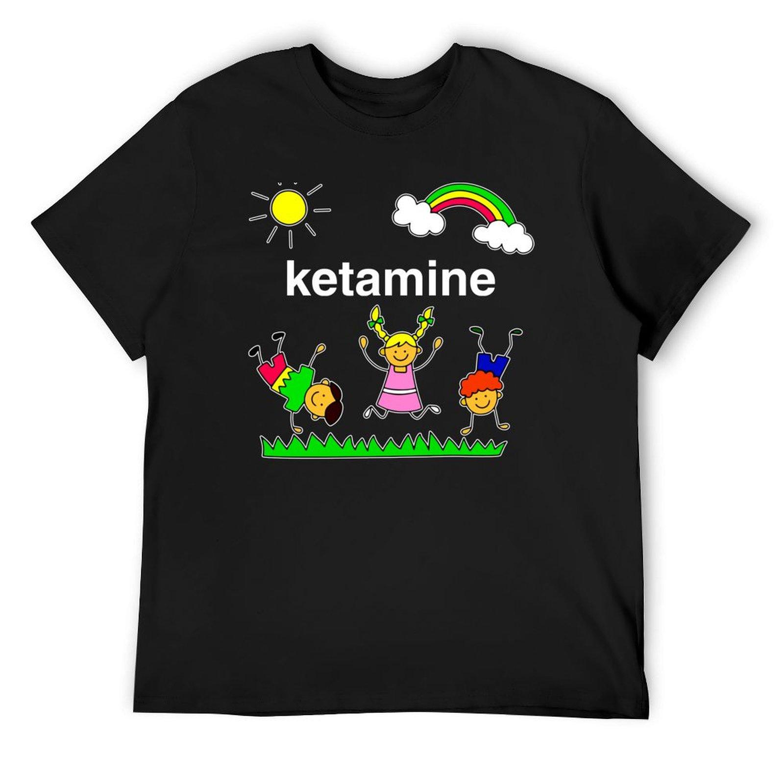 

Ketamine T-Shirt korean fashion summer top valentines boutique clothes shirts graphic heavyweight t shirts for men 4XL