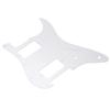 Guitar Pickguard Pick Guard Metal Decoration Protective Instrument Accessory Silver