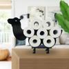 Portarotolo Carta Igienica Animale Costruzione in Ferro Battuto Decorativo Supporto Carta Igienica per Lavatorio Regalo Ideale
