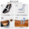 Foxsense Leather Business Dress Premium Genuine Leather with Inner Lightweight and Size Men's Shoes, Straight-Tip, Wingtip, Waterproof, Formal, Black,