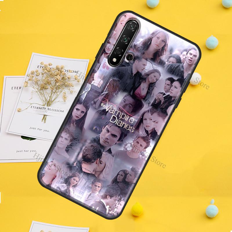 The Vampire Diaries Case For Huawei P30 P20 P40 P60 Pro P Smart Nova 9 5T Honor Magic 5 Lite X8 X9a 50 70 Cover