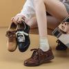 Spring Autumn Shoes Women Fashion Sneakers Suede Leather Shoes Height Increasing 5cm Flat Brand Ladies Sneakers