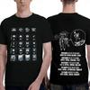 Tricou Radiohead 2025 Black Tour Modă Tricouri Rock Bandă Bărbați Femei Bumbac Topuri Largi Streetwear Vară Haine cu Mânecă Scurtă