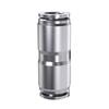Zhuo Ji 304 Stainless Steel Quick Connector: 8mm Pneumatic Hose Reducer for PU/PG Air Source
