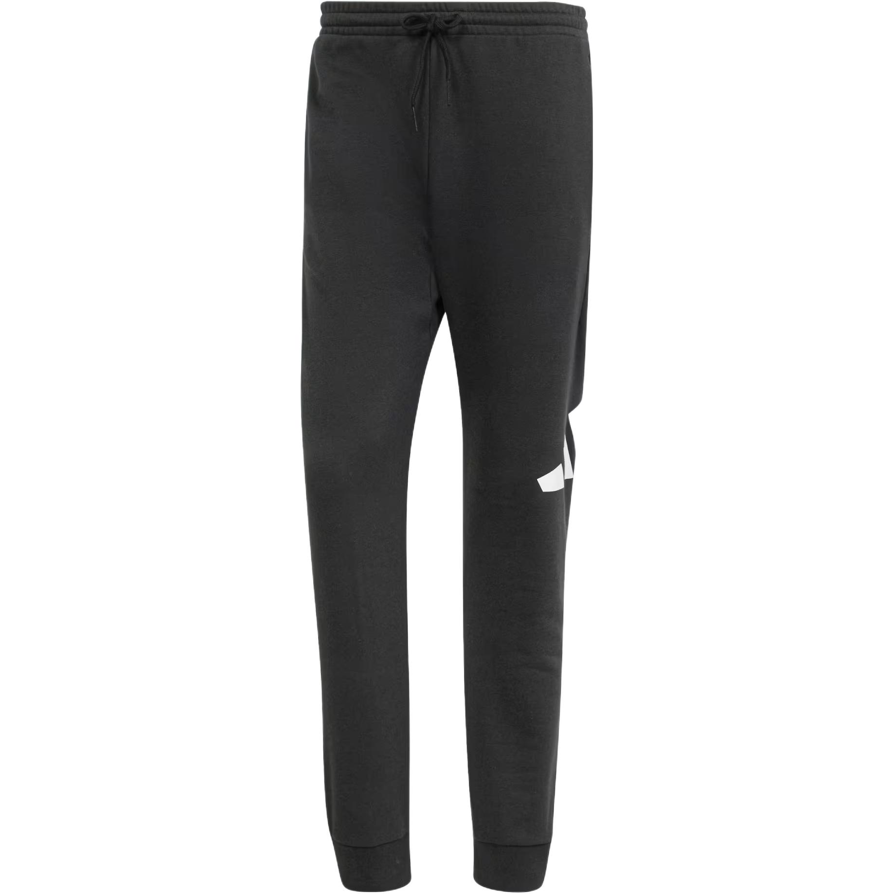 Adidas ESSENTIALS Sportswear Big Logo French Terry Knitted Sweatpants Men s Black/White IN6163 A/M