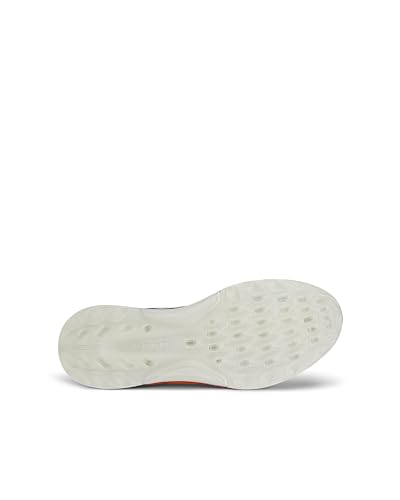 ECCO Men's Biom C4 Waterproof Lace-Up Golf Shoes, White/Mazarine Blue, Size 25.5 Cm, 3E