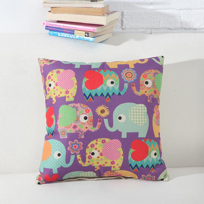 elephant couch pillows