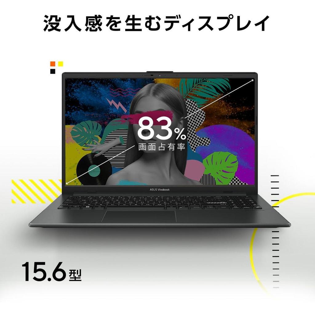 Vivobook Go 15 with FHD 256GB 8GB Office, SSD, RAM, 15.6-inch