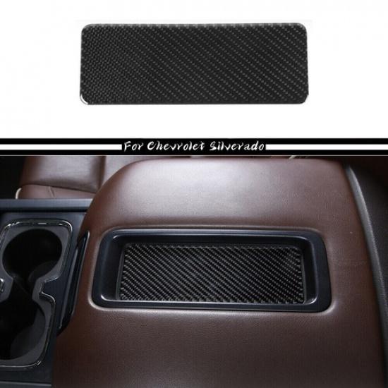 Central Armrest Storage Box Cover Trim Pad for Chevy Silverado/GMC Sierra 14-18
