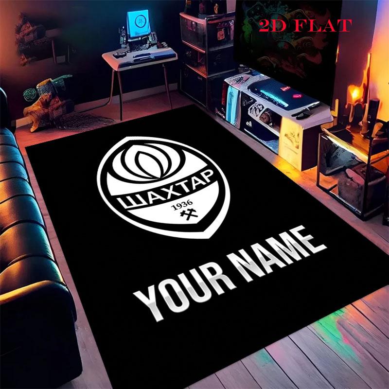 Custom Fc Shakhtar Donetsk Carpet Rug for Living Room Bedroom Home Sofa Decoration,Kids play Nonslip Floor Mat