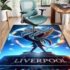 Liverpool F.C Pattern Rug, Indoor/Outdoor Mat, for Picnic, Gameroom, Bedroom, Office, Living Room, Home Decor Carpet, Birthday Gift