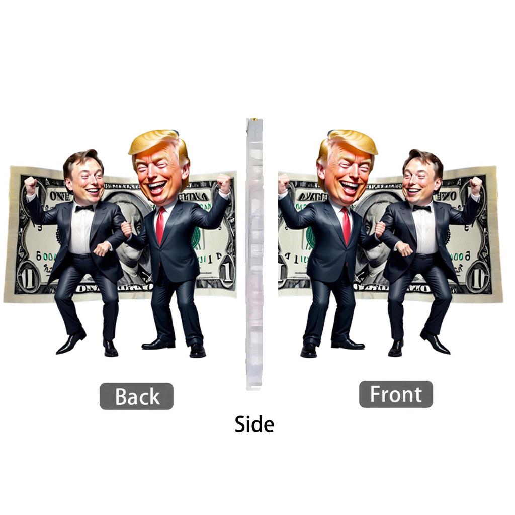 Multi Functional Acrylic Pendant For Celebrate Christmas Tree With Group Photo, Car Pendant